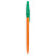 Set of ballpoint pens STAMM "Optima" 4 pcs., 04tsv., 1.0mm, orange case, package with European suspension