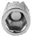 10 mm x 1/4 inch Bit Adapter for Ratchet Wrench