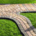 Plastic curb Staff 2000*60 mm Geoplastboard set of 10 pieces + 60 stakes, black