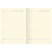 Undated diary, A6, 160 l., leatherette, Berlingo "Starlight", silver. slice, orange