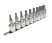 1/2" HEX H4-H14 9 pieces JTC Bit Head Set