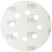 Grinding wheels with holes (Velcro), aluminum oxide, 125 mm, 5 pcs. P 80