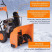 Villager VST 50 snowplow