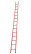 LSPD-5.0A single-section dielectric fiberglass ladder, abrasive coating of steps h=5000mm, step 14