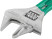 Adjustable "Smart" wrench, CrV, shortened, narrow jaws, scale, extra magnification.Grip 115mm (24mm)