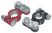 A set of battery terminals with a clip Avtodor 44642