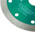 Diamond solid cutting disc (wet cutting), for tiles and porcelain stoneware, 115x1.4x10x22.2 mm