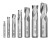 Набор фрез концевых ф4-16мм К413,414