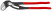 KNIPEX ALLIGATOR® клещи переставные, 90 мм (3 1/2"), под ключ 95 мм, L-400 мм, серые, 1-к ручки