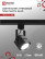 Track lamp TR-GU10-TL 8SB for GU10 square black IN HOME