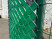 Fence tape 48mm length 50m green without clips