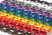MA-67-R Markers (clips) on the cable, snap-on D 6-7mm, "0"-"9", 10 colors (100 pcs.)