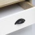Handle meb. bracket met. PATIO 64 black matte, AKS