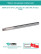 Концевая фреза корпусная 16 мм, 2 зуба, L 200 мм / EM90 D16 W16 L200 Z02 AP..0903 WLTR (без СОЖ)