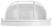 Lamp ERA NBP 03-60-002 Aquatermo aluminum/glass grille IP54 E27 max 60W D176 circle white