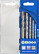 Набор сверл по бетону ПРАКТИКА "Профи" 5шт. 4,5,6,8,10 мм ПРО кассета (640-322)