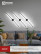 LED Lamp ESTETIKA ART-80C-40BL 15W 230V 4000K 1050Lm 800x60x98 Black IN HOME