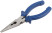 Thin-nose pliers "Tor", tools. steel, plastic handles 160 mm