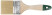 Кисть флейцевая "Хард", натуральная светлая щетина, деревянная ручка 2,5" (63 мм)