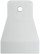 White rubber spatula 60 mm