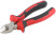 Trend side cutters, two-tone rubberized handles, 180 mm chrome-nickel coating