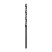 Drill bit for metal PRACTICE R6M5 2,5 x 57 mm (2 pcs.) blister (033-154)
