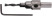 Drill bit with countersink for the furniture ties 4 mm/6.5 mm countersink (for tightening 5x50)