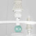 4146-305 Rivoli Cataleya Chandelier 4146-305 5 x E27 60W design