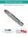 Фреза фасочная концевая D20 мм, 3 зуба HM60 D6-20 W16 L100 Z01 TC..16 ISO / пластина TC*T 16T3**