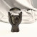 Handle meb. bracket met. PATIO 64 black matte, AKS
