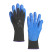KleenGuard® G40 Nitrile coated gloves - Customized design for left and right hands / Blue /8 (5 packs x 12 pairs)