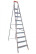 The stepladder is made of steel plates. "Anchor"10 steps