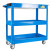 ER-64300 3-shelf tool cart with hinged tray 700x350x660mm EUREKA /1