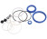 Repair kit for jack GTE-TH810002 (01) GTE gaskets and seals