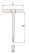 The key is hexagonal with a T-shaped handle. 4*90*100 intrinsically safe alloy AlCu 167C-4, HORTZ