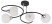 Rivoli Gisela Chandelier 4083-304 4 x E27 40W Modern