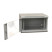 WRline WR-TW-0666-GP-RAL7035 Шкаф настенный 19-дюймовый (19"), 6U, 367x600х600мм, стеклянная дверь, цвет серый (RAL 7035) (разобранный)