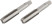 Metric taps, alloy steel, set of 2 pcs. M16x2.0 mm