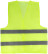 Yellow signal vest, 2 horizontal stripes, 60 gr., size XXXL