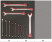 Fit&Go Набор комбинированных гаечных ключей дюймовых в ложементе, 13 шт