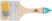 Flute brush, natural light bristles, wooden handle 3" (75 mm)