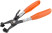 Pliers for self-locking (spring) clamps straight (Avtodor) 40100