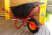 Industrialist 1-wheel anti-shock wheelbarrow, 130 liters (air wheel)