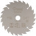 Диск пильный по дереву с тефлоновым покрытием 24Т, CUTOP Profi plus, 150 х 1,3/2,0 х 20/16/12 мм