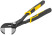 CrV adjustable pliers, quick adjustment, flat jaws without notches, Profi 250 mm (38/38 mm)