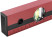 Optima level, 3 eyes, red body, milled working face, 400 mm scale