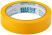 Golden paint tape, rice paper, heat resistant. up to 120°C, UV resistance up to 30 days, 24 mm x 25 m