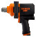1" Impact wrench with pistol grip 300-1965Nm, weight 6.3 kg.