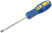 Отвертка "Гранд", сталь S2, шестигранное жало, прорезиненная сине-желтая ручка, Профи 5х100 мм SL