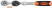 1/2" DR ratchet (telescopic; L=240-440mm; 72 prongs; 5 degrees) Avtodel (39736)